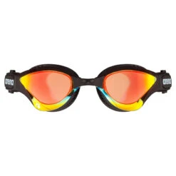 Arena Cobra Tri Swipe Mirror Triathlon Goggles (Indoors) - Yellow Copper Black -Funky Trunks Store 002508 355 cobra tri swipe mr 005 f s