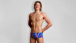 Funky Trunks Boys Classic Trunks - Raw Hide