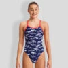 Funkita Girls Single Strap One Piece - Rompa Chompa -Funky Trunks Store 016764