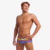 Funky Trunks Mens Sidewinder Trunks - Rocky Wave -Funky Trunks Store 020203