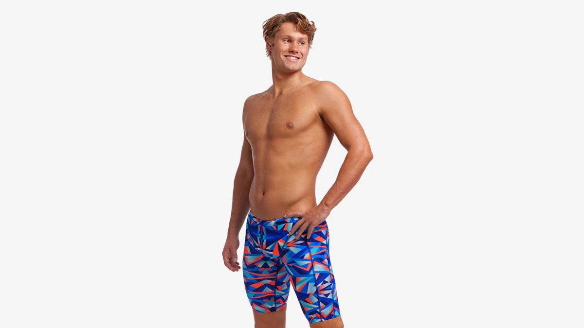 Funky Trunks Mens Training Jammers - Mad Mirror 3 Funky Trunks Mens Training Jammers - Mad Mirror
