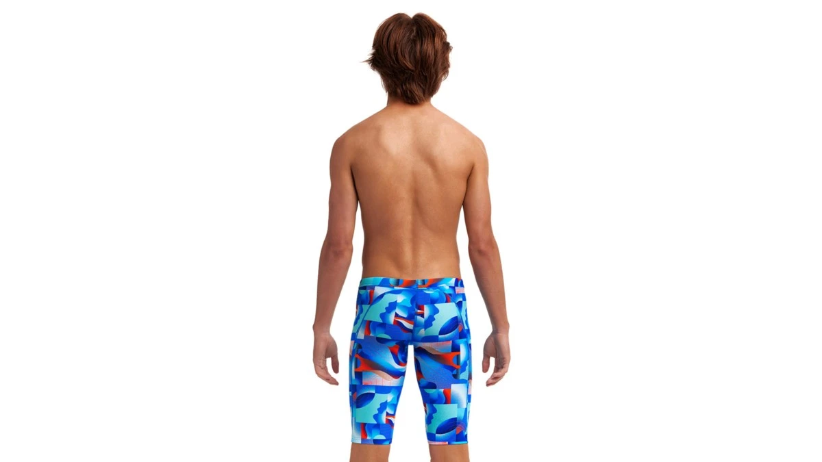 Funky Trunks Boys Training Jammers - Battle Blue 4 Funky Trunks Boys Training Jammers - Battle Blue - Image 2