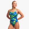 Funkita Ladies Diamond Back-Blue Bottle -Funky Trunks Store 020429