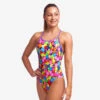 Funkita Girls Diamond Back-Bubble Tea 1 Funkita Girls Diamond Back-Bubble Tea -Funky Trunks Store 020796