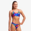 Funkita Girls Racerback Two Piece - Ocean Galaxy 1 Funkita Girls Racerback Two Piece - Ocean Galaxy -Funky Trunks Store 020950
