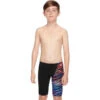 Speedo Boys Rays II Jammer - Black Stix -Funky Trunks Store 141ddeb44bf5ed60e79dda5f54619eea6b380ee6