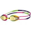 Arena Tracks Junior Mirror Goggles - Violet Fuchsia Green 1 Arena Tracks Junior Mirror Goggles - Violet Fuchsia Green -Funky Trunks Store 1e560 896 tracks jr mirror 001 fl s