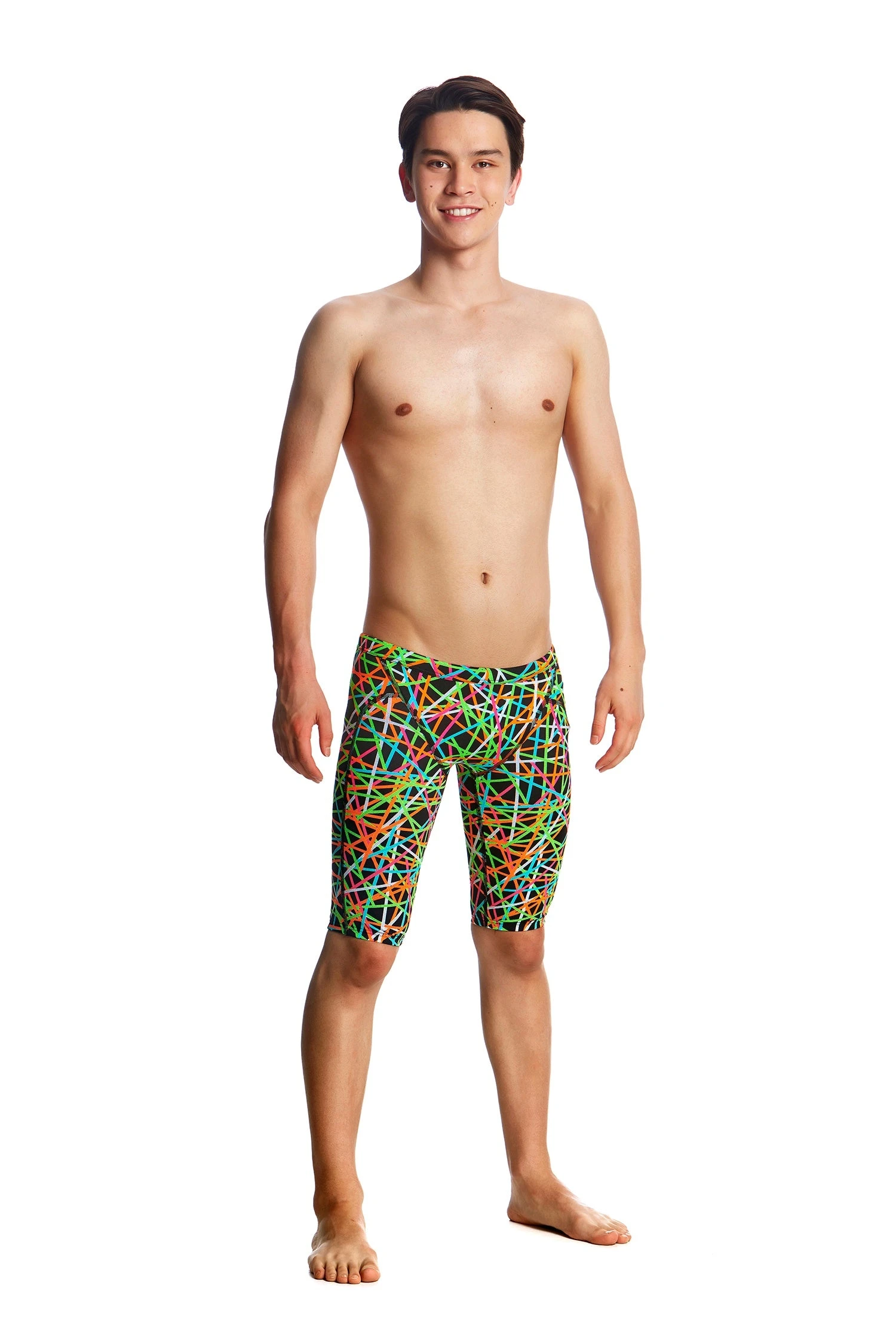 Funky Trunks Mens Training Jammers - Strapped In 3 Funky Trunks Mens Training Jammers - Strapped In