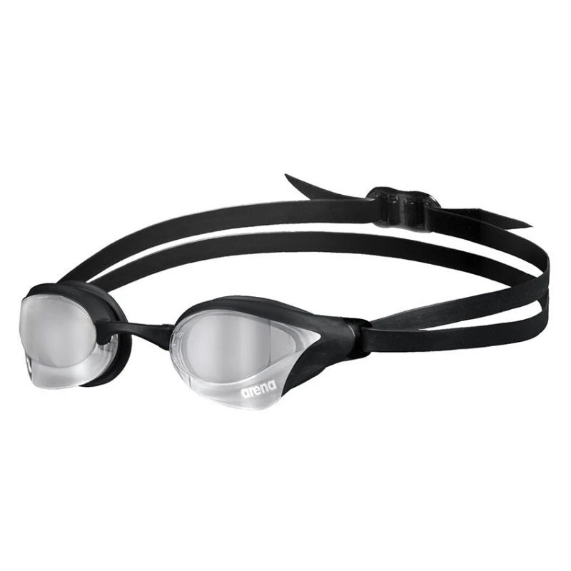 Arena Cobra Core SWIPE Mirror Goggles (Outdoors) - Silver Black 2 Arena Cobra Core SWIPE Mirror Goggles (Outdoors) - Silver Black