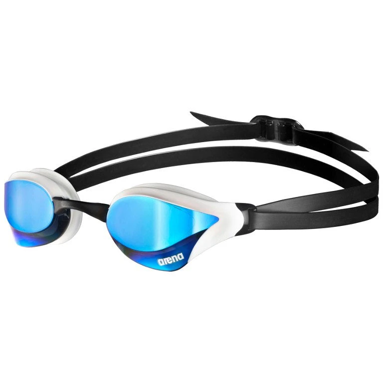 Arena Cobra Core SWIPE Mirror Goggles (Outdoors) - Blue White 3 Arena Cobra Core SWIPE Mirror Goggles (Outdoors) - Blue White