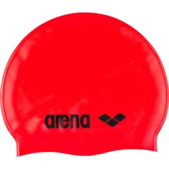 Arena Classic Silicone Cap - Fluo Red
