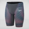 Speedo Mens Fastskin LZR Pure Valor Jammer - Charcoal Teal Black Red -Funky Trunks Store 8 11980H147 7