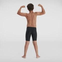 Speedo Boys Medley Logo Jammer - Black Aredesia 7 Speedo Boys Medley Logo Jammer - Black Aredesia -Funky Trunks Store 8 12411G692 3