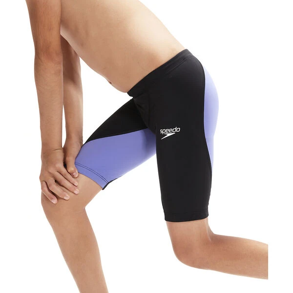 Speedo Junior Boys LZR Ignite Jammer - Black/Miami Lilac 5 Speedo Junior Boys LZR Ignite Jammer - Black/Miami Lilac - Image 3