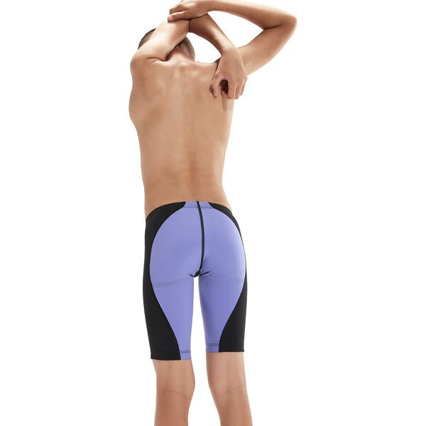 Speedo Junior Boys LZR Ignite Jammer - Black/Miami Lilac 4 Speedo Junior Boys LZR Ignite Jammer - Black/Miami Lilac - Image 2