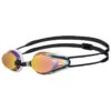 Arena Tracks Mirror Goggles - White Red Copper Black -Funky Trunks Store 92370 034 tracks mirror 001 fl s