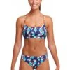 Funkita Ladies Sports Two Piece - Pengoo Parade 2 Funkita Ladies Sports Two Piece - Pengoo Parade -Funky Trunks Store FS02L PENGOO PARADE 01