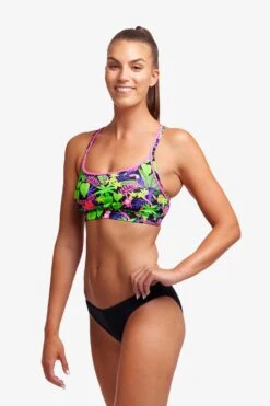 Funkita Ladies Sports Two Piece - Sloth Slumber -Funky Trunks Store FS02L SLOTH SLUMBER 15