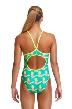 Funkita Girls Diamond Back One Piece - Juicy Jam -Funky Trunks Store FS11G JUICY JAM 02