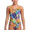 Funkita Girls Diamond Back One Piece - Tarzanny Pants -Funky Trunks Store FS11G TARZANNY PANTS 01