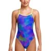 Funkita Girls Single Strap One Piece - Screen Time 1 Funkita Girls Single Strap One Piece - Screen Time -Funky Trunks Store FS16G SCREEN TIME 01