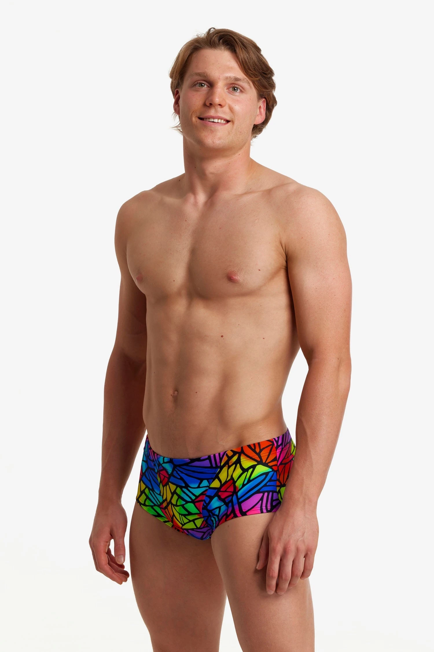 Funky Trunks Mens Classic Trunks - Cabbage Patch 3 Funky Trunks Mens Classic Trunks - Cabbage Patch