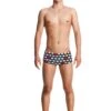 Funky Trunks Mens Classic Trunks - Angry Ram -Funky Trunks Store FT32B ANGRY RAM 1040
