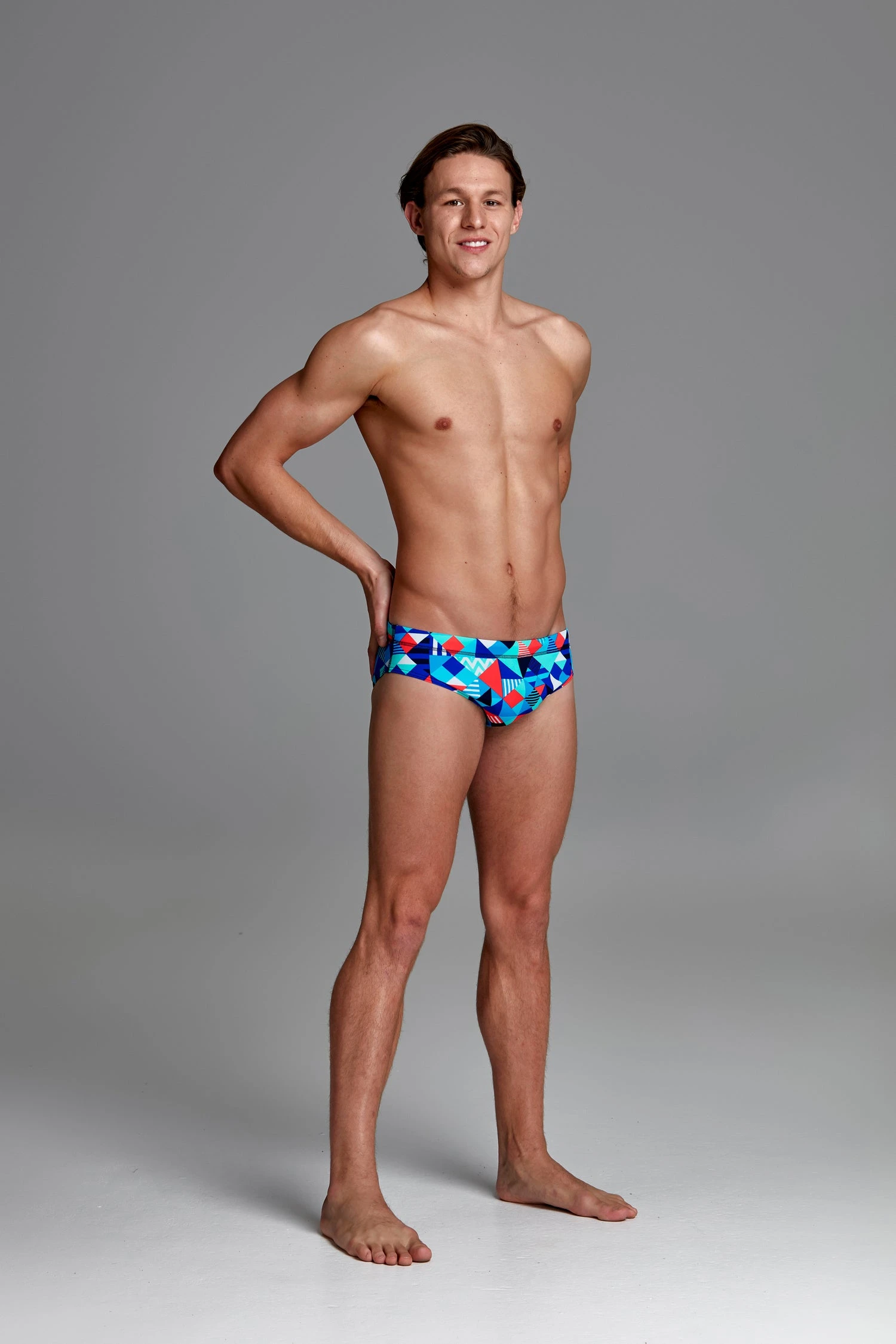 Funky Trunks Mens Classic Briefs - Check Republic 5 Funky Trunks Mens Classic Briefs - Check Republic - Image 3