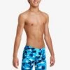 Funky Trunks Boys Training Jammers - Hidden Depths -Funky Trunks Store FT37B HIDDEN DEPTHS 3