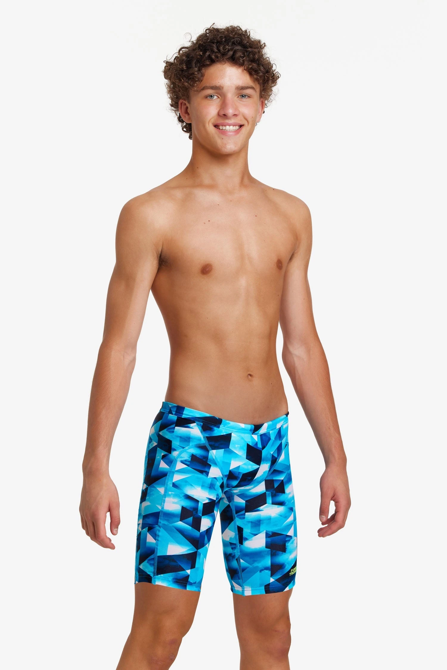 Funky Trunks Boys Training Jammers - Hidden Depths 3 Funky Trunks Boys Training Jammers - Hidden Depths