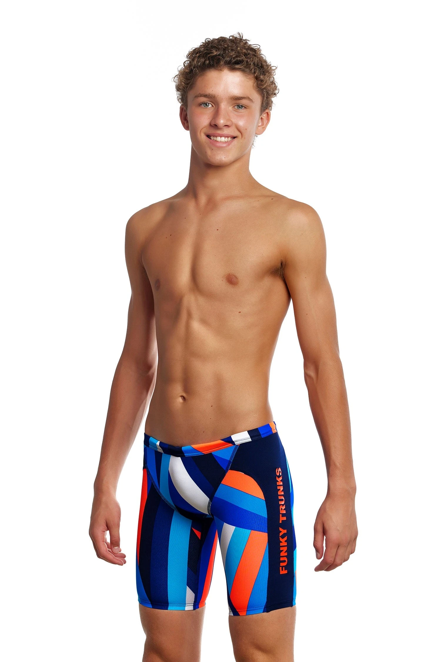 Funky Trunks Boys Training Jammers - Scaffolded 3 Funky Trunks Boys Training Jammers - Scaffolded