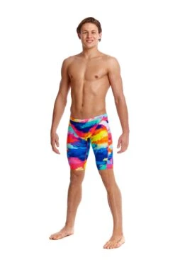 Funky Trunks Mens Training Jammers - Cumulus -Funky Trunks Store FT37M CUMULUS 0366