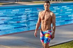 Funky Trunks Mens Training Jammers - Cumulus -Funky Trunks Store FT37M CUMULUS L1
