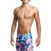 Funky Trunks Mens Training Jammers - Different Strokes -Funky Trunks Store FT37M DIFFERENT STROKES 01