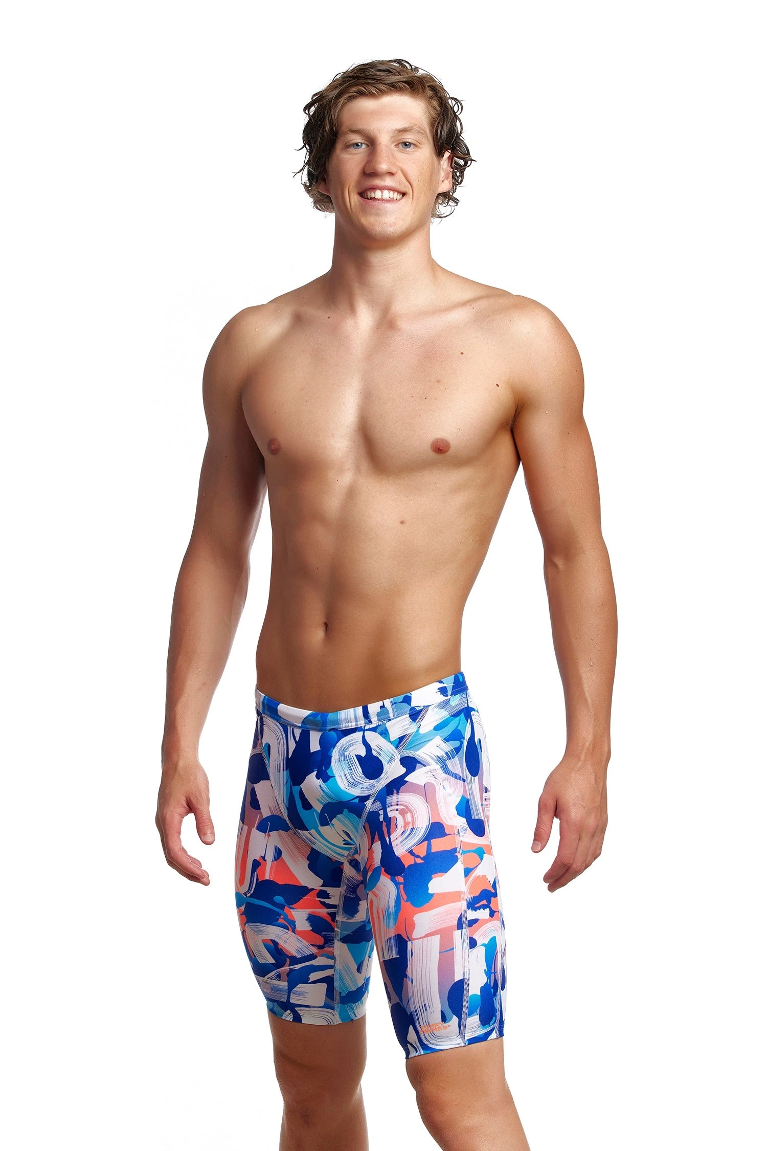 Funky Trunks Mens Training Jammers - Different Strokes 3 Funky Trunks Mens Training Jammers - Different Strokes
