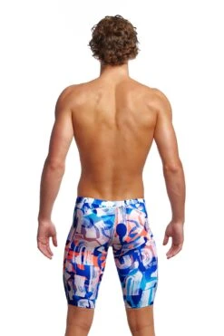 Funky Trunks Mens Training Jammers - Different Strokes 7 Funky Trunks Mens Training Jammers - Different Strokes -Funky Trunks Store FT37M DIFFERENT STROKES 02
