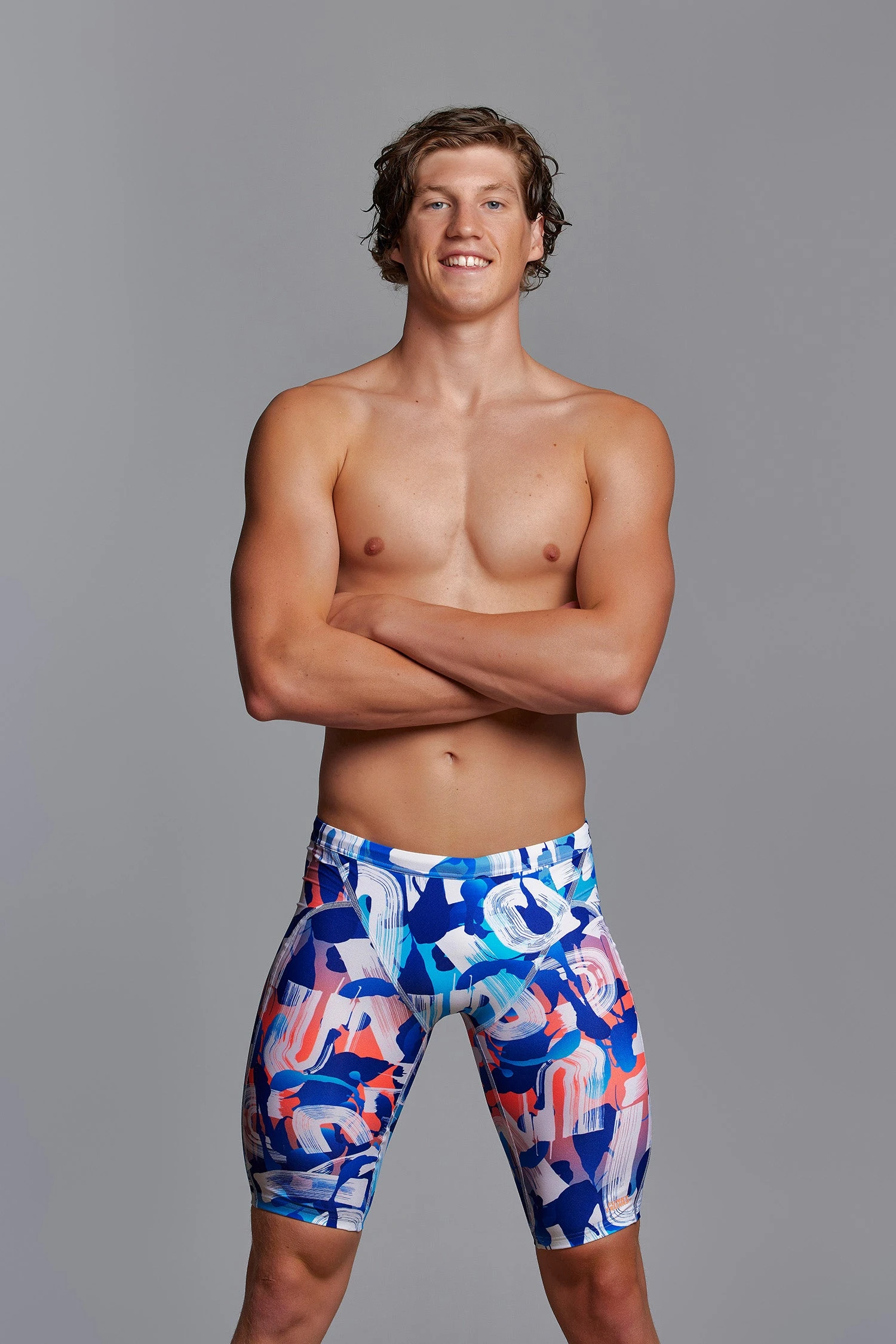 Funky Trunks Mens Training Jammers - Different Strokes 4 Funky Trunks Mens Training Jammers - Different Strokes - Image 2