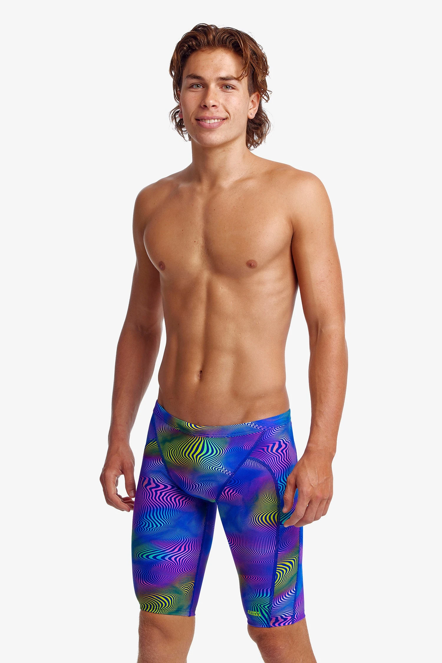 Funky Trunks Mens Training Jammers - Screen Time 5 Funky Trunks Mens Training Jammers - Screen Time - Image 3