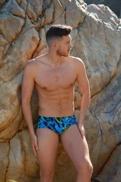 Funky Trunks Mens Eco Classic Trunks - Sucker Punch -Funky Trunks Store FTS001M SUCKER PUNCH L2