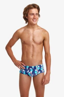 Funky Trunks Boys Sidewinder Trunks - Pengoo Parade 7 Funky Trunks Boys Sidewinder Trunks - Pengoo Parade -Funky Trunks Store FTS010B PENGOO PARADE 14