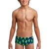 Funky Trunks Boys Sidewinder Trunks - Prickly Pete -Funky Trunks Store FTS010B PRICKLY PETE 01