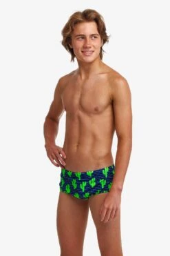 Funky Trunks Boys Sidewinder Trunks - Prickly Pete -Funky Trunks Store FTS010B PRICKLY PETE 14