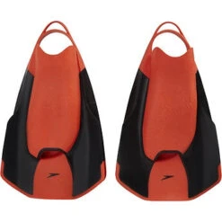 Speedo Fastskin Kickfin - Black Siren Red