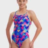 Amanzi Womens Tie Back One Piece - Spectrum 2 Amanzi Womens Tie Back One Piece - Spectrum -Funky Trunks Store amanzi tie back one piece womens spectrum am19237 1