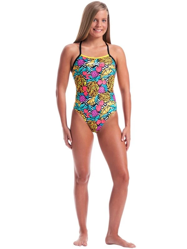 Amanzi Womens One Piece - Pineapple Punch 4 Amanzi Womens One Piece - Pineapple Punch - Image 2
