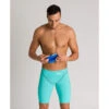 Arena Mens Powerskin ST Jammer - Aquamarine -Funky Trunks Store arena powerski st 20 jammers aquamarine front 01 2a900 681