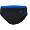 Speedo Mens Monogram Brief - Black Azure -Funky Trunks Store b8037a7f05cfc53ab6ca09ada5eb8ecb9a628328