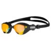 Arena Cobra Tri Swipe Mirror Triathlon Goggles (Indoors) - Yellow Copper Black -Funky Trunks Store b85db23c914663ba9052669d035344b7ccf3f38c