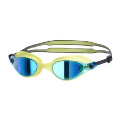 Speedo Vue Mirror Goggles - Lime Blue