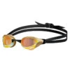 Arena Cobra Core SWIPE Mirror Goggles (Indoors) - Yellow Gold -Funky Trunks Store e361e2f25702901bc23afbf983897b7aaa2b38a2